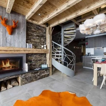 Duplex Luxe 10 Pers A Val Thorens, Cheminee, Skis Aux Pieds - Fr-1-545-4 * 瓦托伦斯