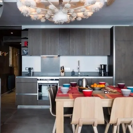 Duplex Luxe 10 Pers A Val Thorens, Cheminee, Skis Aux Pieds Appartement